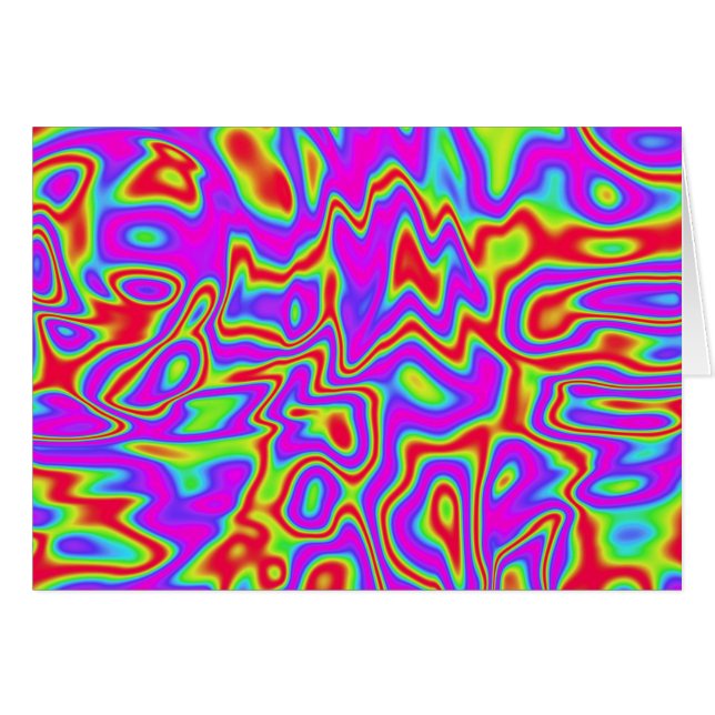 Colores Líquidos Psicodélicos Salvajes (Anverso (Horizontal))