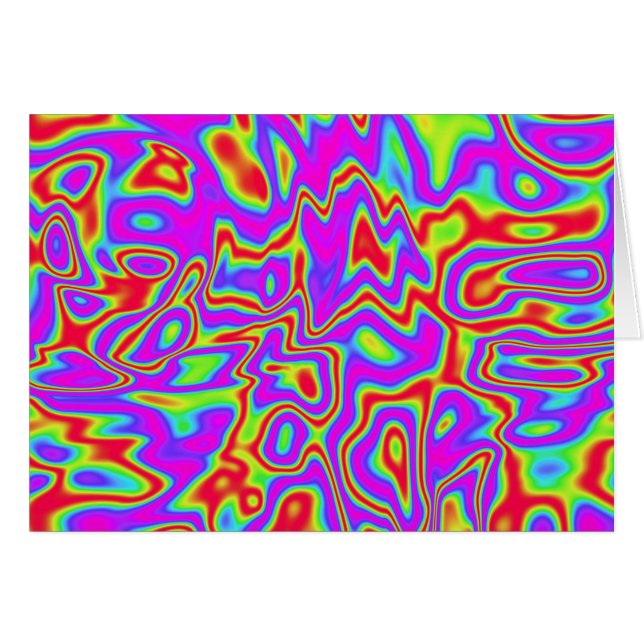 Colores Líquidos Psicodélicos Salvajes (Anverso (Horizontal))