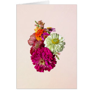 Colores mixtos de Zinnia Bouquet