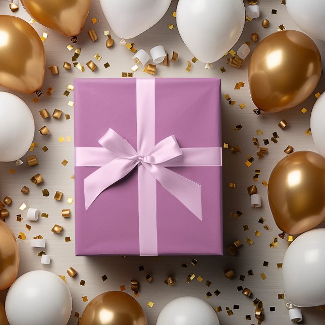 Colores modernos - Rollo de papel envuelto rosado  (Subido por el creador)