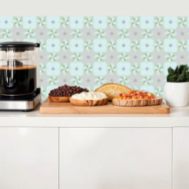 Colores mudos azulejos hidráulicos caleidoscópicos