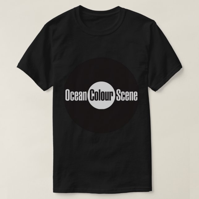 Colores oceánicos 2 camiseta clásica (Diseño del anverso)