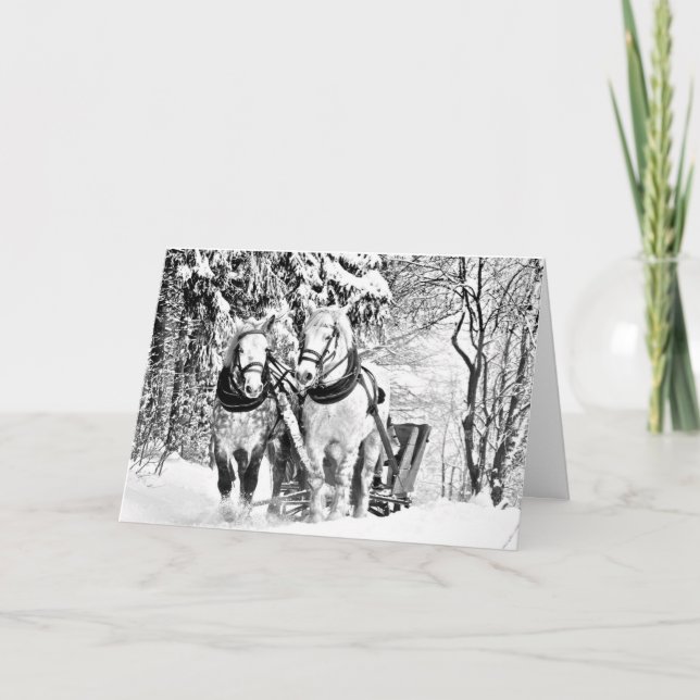 Colores para adultos: Tarjeta navideña de Feliz (Anverso)