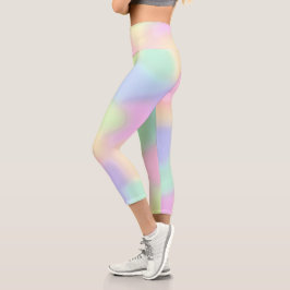 Colores Pastel Capri Leggings