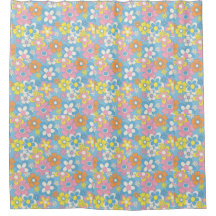 Colores Pastel - Cortinas de ducha Floral - Interi