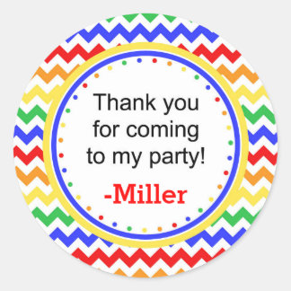 Colores primarios Chervon Pegatina