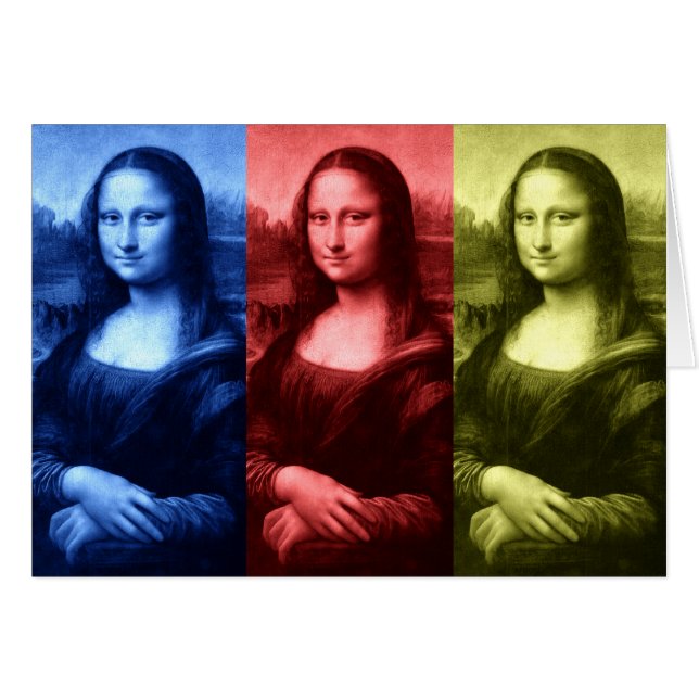 Colores primarios de Mona Lisa (Anverso (Horizontal))