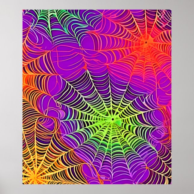 Colores suaves: Arte Spiderweb (Frente)