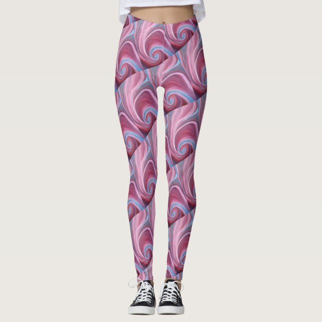 Colores Swirl Leggings (Anverso)