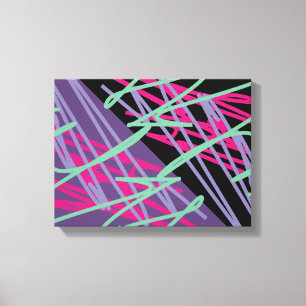 Colores vintage de los años 80 salpican arte de m