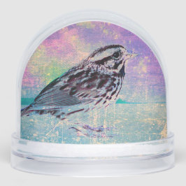 Colorful Abstract Bird Art: Vibrant Songbird