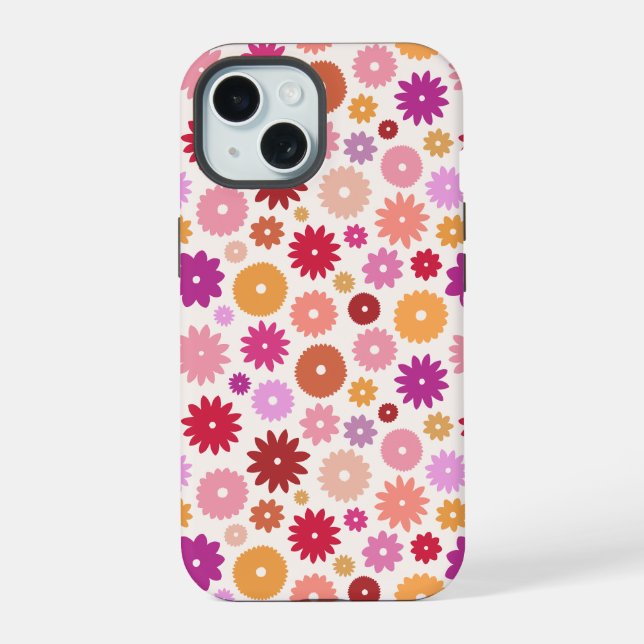 Colorful Blooms Repeat Pattern (Reverso )