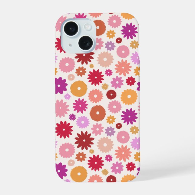 Colorful Blooms Repeat Pattern (Reverso )