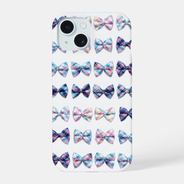 Colorful Bow Tie Pattern Phone Case (Reverso )