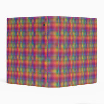 Colorful Checker Abstract Pattern