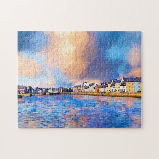 Colorful Galway Ireland Jigsaw Puzzle (Horizontal)