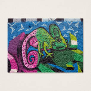 Colorful Graffiti Chameleon