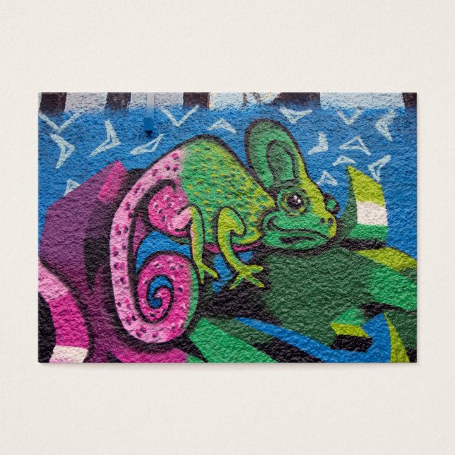 Colorful Graffiti Chameleon (Frente)