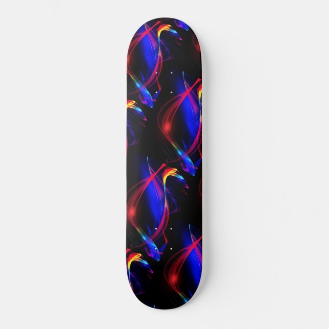 Colorful Skateboard - Lights (Anverso)