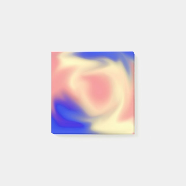 Colorful Smudge Post lo nota (Anverso)