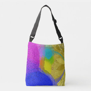 "Colorful Texture Mix" sobre una bolsa de algodón