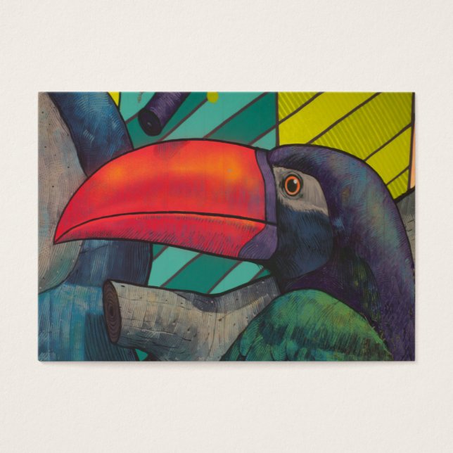 Colorful Toucan Graffiti (Frente)