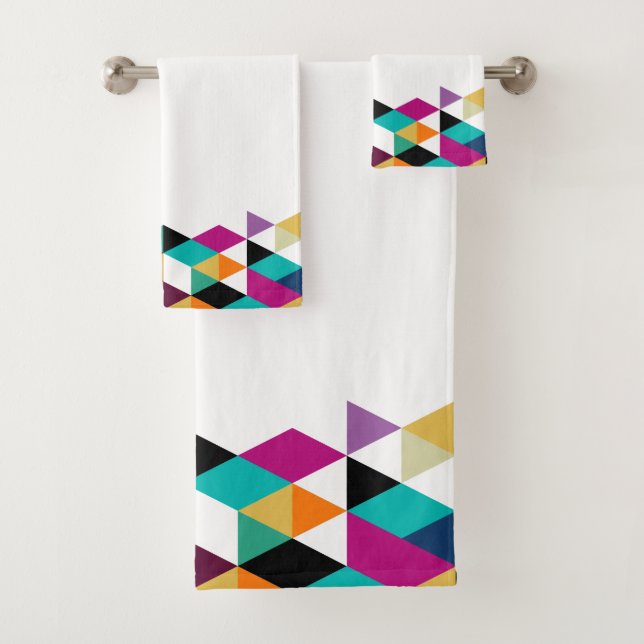 Colorful Triangles Design (In situ)