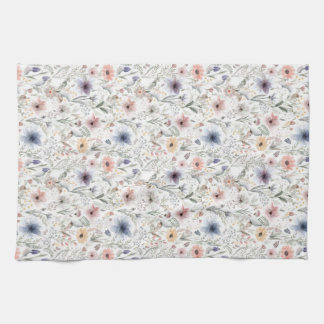 Colorida acuarela floral Styl Botanica Toalla Set