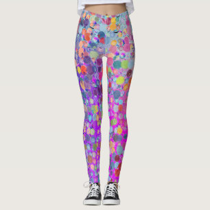 Colorida acuarela Yoga Pants Leggings