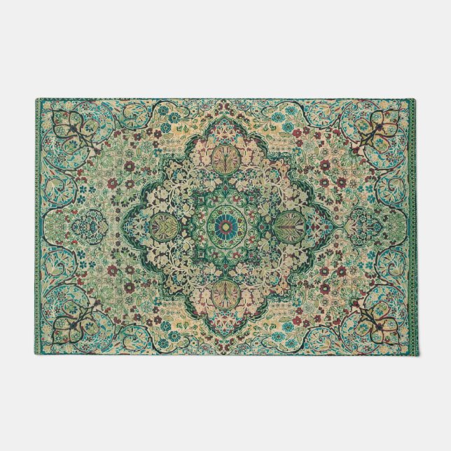 Colorida alfombra persa (Anverso)