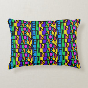 Colorida almohada acentuada de Hillary Clinton 201