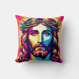 ¡Colorida almohada de Jesús!