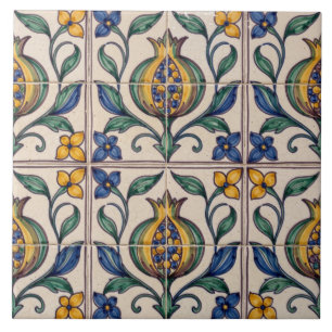 Colorida baldosa de granada Azulejo portugués