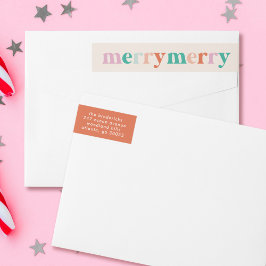 Colorida Bright Modern Merry Christmas