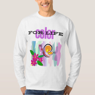 colorida camiseta
