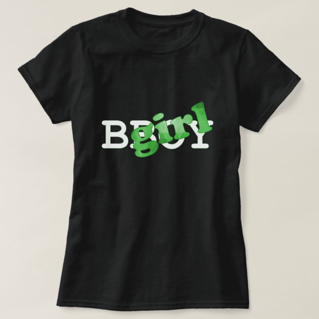 Colorida camiseta de BGirl (Diseño del anverso)