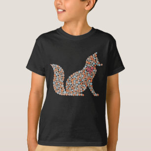 Colorida camiseta de Fox