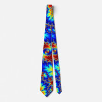 colorida corbata de cuello Mandelbrot
