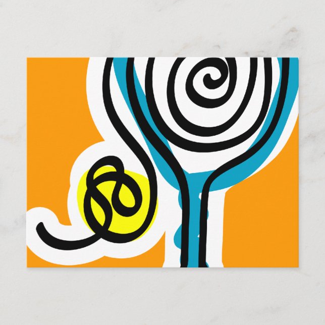 Colorida espiral de tenis (Anverso)