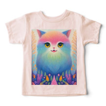 Colorida fantasía animal Imprimir camiseta