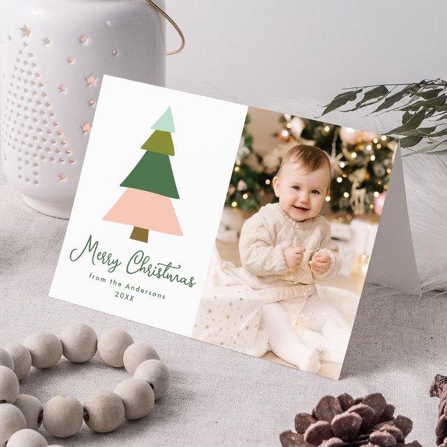 Colorida foto moderna de árbol de Navidad (Subido por el creador)