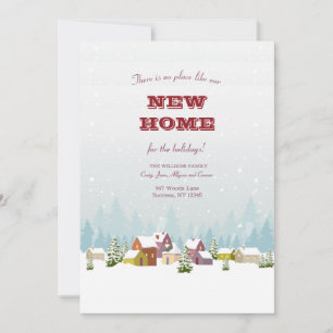 Colorida Invitación en movimiento del paisaje inve