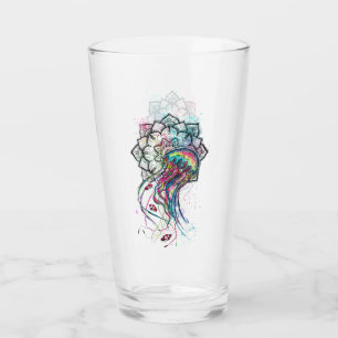 Colorida medusa con Mandella