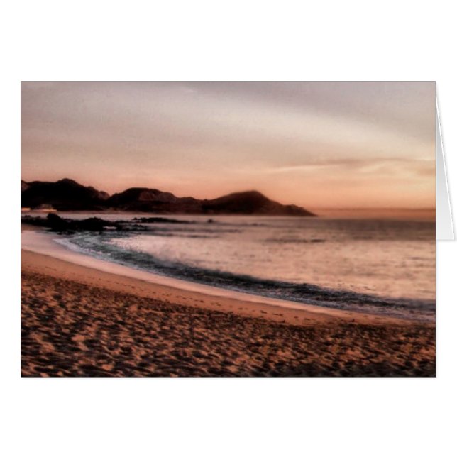 Colorida puesta de sol de Cabo (Anverso (Horizontal))