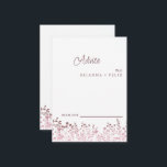 Colorida tarjeta de consejo para Bodas de flores s<br><div class="desc">Esta es una hermosa y elegante tarjeta de consejo para Bodas de flores silvestres. Esta colorida tarjeta de consejo de bodas de flores silvestres es perfecta para su boda de verano, simple y caprichoso. Es perfecto como tarjetas de boda, tarjetas de visita y más. Haga clic en el botón personalizar...</div>