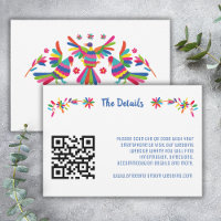 COLORIDA TARJETA DE EMPLEO MEXICANO OTOMI