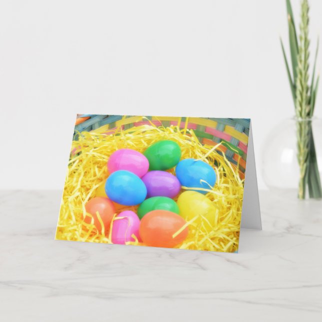 COLORIDA Tarjeta de felicitación SORPRESA (Anverso)