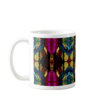 Colorida taza de café