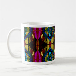Colorida taza de café