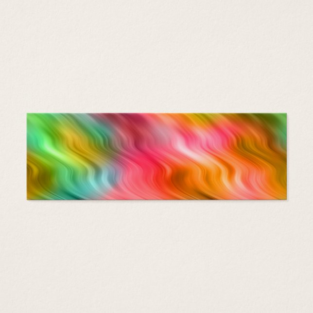 Colorida textura ondulada de flor de grúa (Frente)